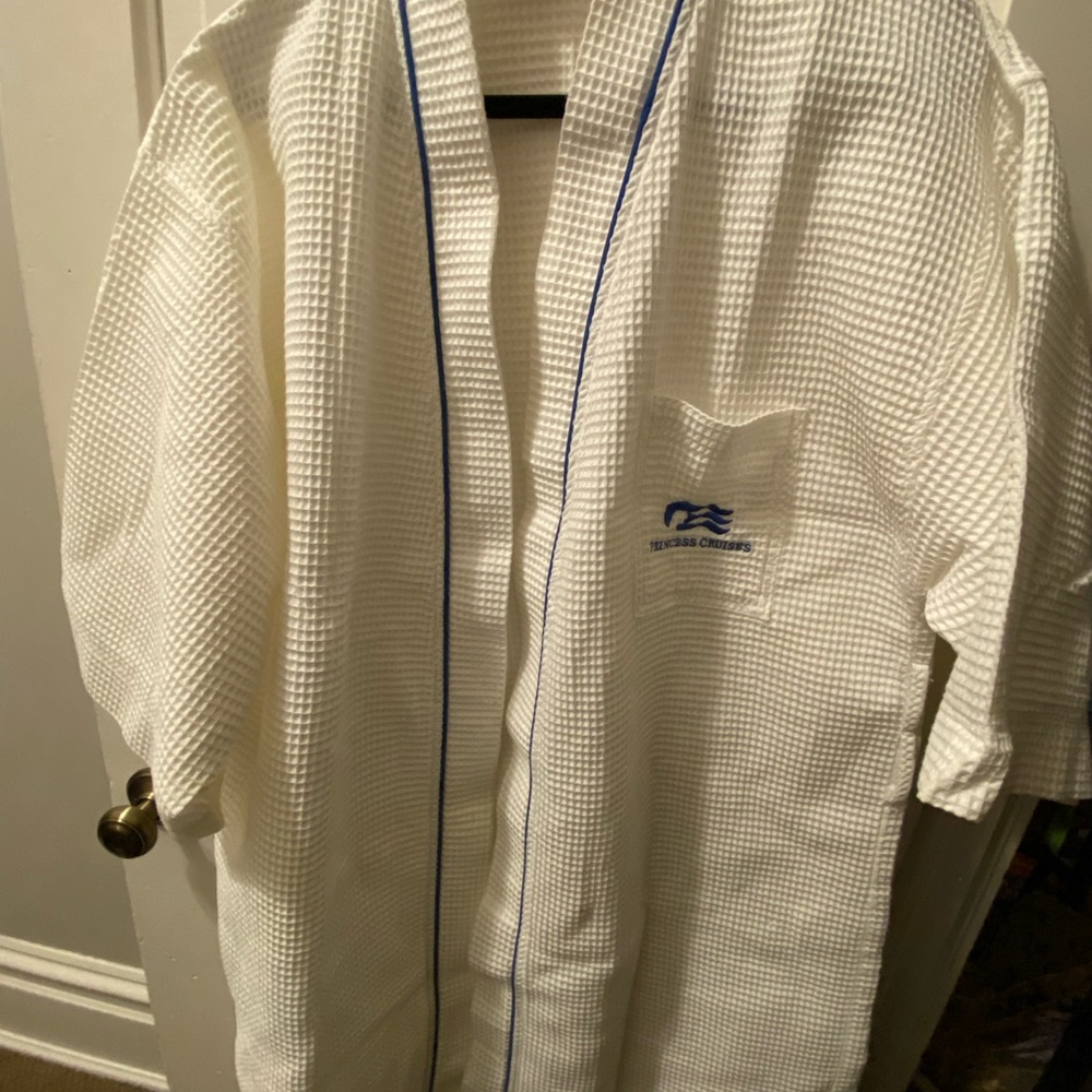 White Waffle Robe